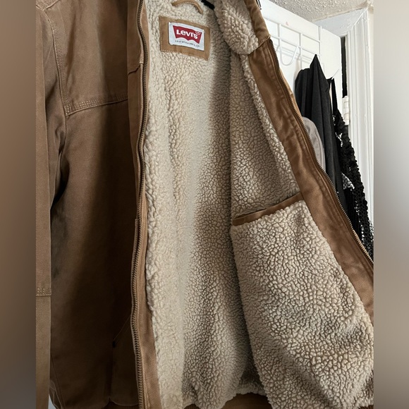 levi’s sherpa lined jacket - Picture 12 of 14